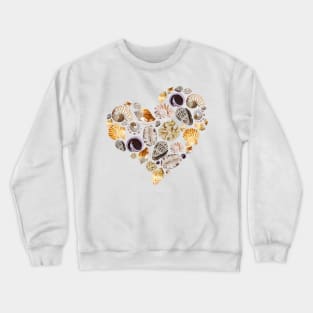 Maldivian shell collection Crewneck Sweatshirt